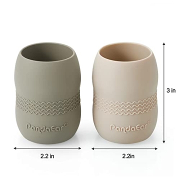 PandaEar Silicone Baby Feeding Set for Toddlers