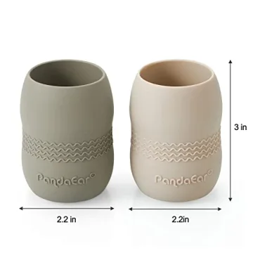 PandaEar Silicone Baby Feeding Set for Toddlers