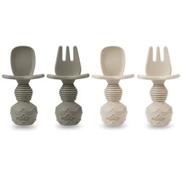 PandaEar Silicone Baby Feeding Set for Toddlers