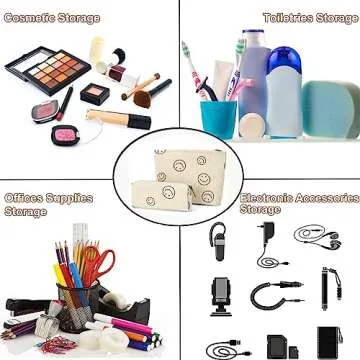 Stylish SANYETS Makeup Bag for Travel and Organization