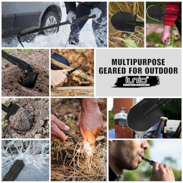 Folding Camping Shovel 31" | Multi-Functional Survival Tool