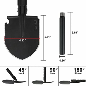 Folding Camping Shovel 31" | Multi-Functional Survival Tool