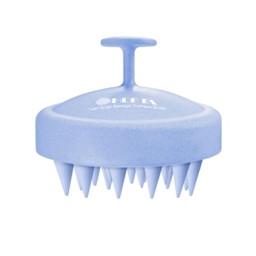 HEETA Shampoo Scalp Brush Massager - Eco-Friendly Hair Growth Tool with Soft Bristles