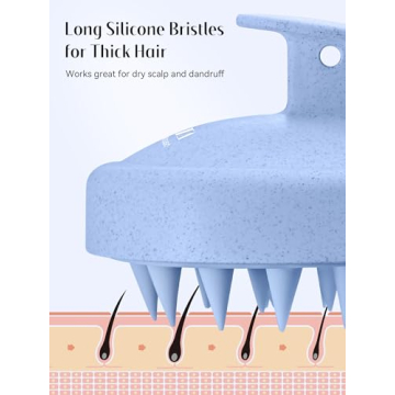 HEETA Eco-Friendly Scalp Massager for Healthy Hair Care