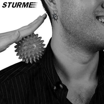 STURME Spiky Massage Ball for Deep Tissue Therapy
