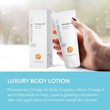 PHOTOZYME DNA Repair Anti Aging Body Lotion Complex | Hydrating + Nourishing Cream for Sun Damage Re...