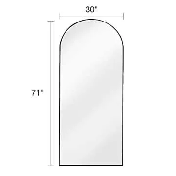 ITSRG Full Length Mirror with Stand - Elegant and Versatile Design