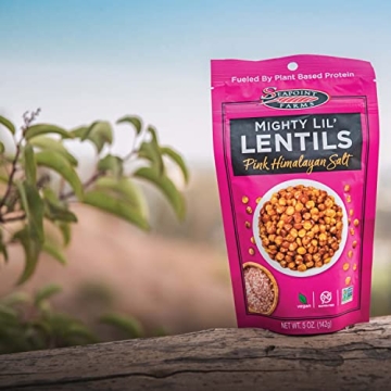 Mighty Lil’ Lentils, Variety Pack of Crunchy Healthy Snacks