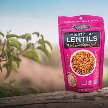 Mighty Lil’ Lentils, Variety Pack of Crunchy Healthy Snacks