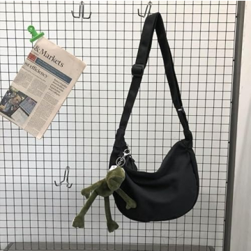 Stylish Nylon Crossbody Crescent Bag for Everyday Use