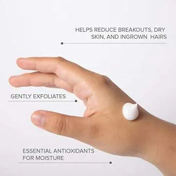 Priori Skincare Hand and Body Replenisher with Lactic Acid AHA Renewal Lotion Vitamins C, A, E Corrective Smoothing Serum Stretch Marks Antioxidant Protection Fragrance Free 4 fl oz