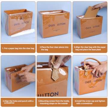 KTNGY DIY Clear PVC Tote Bag Making Kit - Create Unique Gifts