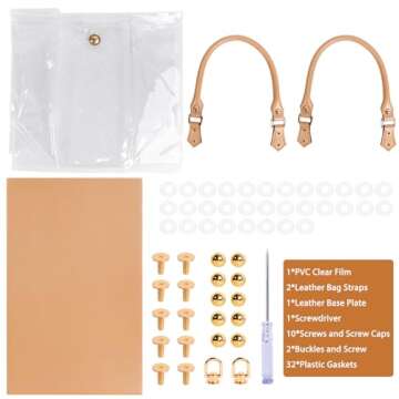 KTNGY DIY Clear PVC Tote Bag Making Kit - Create Unique Gifts