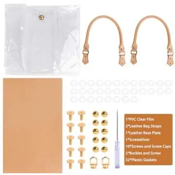 KTNGY DIY Clear PVC Tote Bag Making Kit - Create Unique Gifts