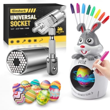 Hinshark Easter Egg Decorating Set for Creative Family Fun