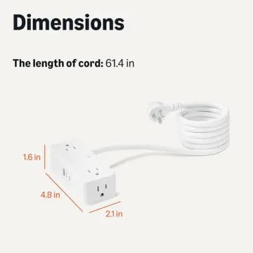 Amazon Basics 7-in-1 Power Strip with Fast Charging
