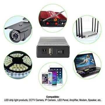 Talentcell 12V 3000mAh Lithium Battery Pack for Everything