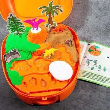 The Young Scientists Club Dinosaur Adventure Pack by Horizon Group USA, STEM Kit, 16 Educational Activities, Includes Reusable Backpack, DIY Foam Dinosaur & Fossils, 42-Piece Card Game & More