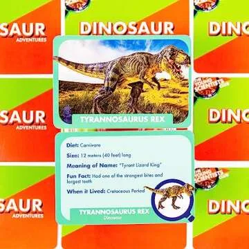 The Young Scientists Club Dinosaur Adventure Pack by Horizon Group USA, STEM Kit, 16 Educational Activities, Includes Reusable Backpack, DIY Foam Dinosaur & Fossils, 42-Piece Card Game & More