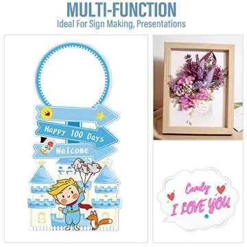 Golden State Art, Pack of 10, 1/8" Thick, 11x14 White Foam Boards (11x14, White)