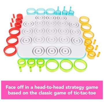Otrio Board Game - Fun Strategy Game for Ages 8+