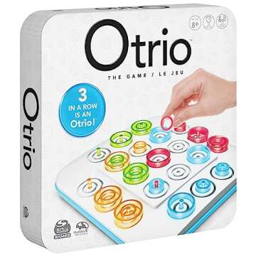 Otrio Board Game - Fun Strategy Game for Ages 8+
