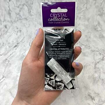 Selenite Healing Crystal - Purity and Energy Cleansing