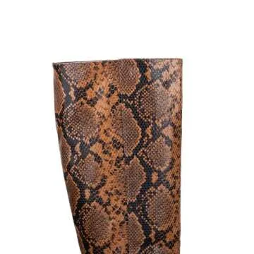 Kluolandi Women’s Knee High Trendy Wedge Boots