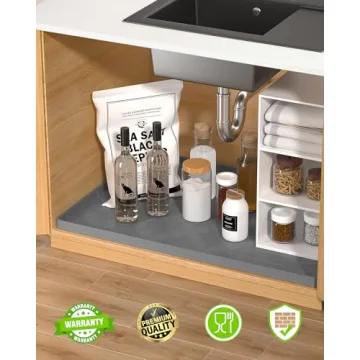 Waterproof Under Sink Mat - Durable & Easy to Clean
