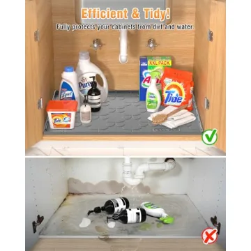 Waterproof Under Sink Mat - Durable & Easy to Clean