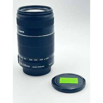 Canon 55-250mm f4-5.6 is EF-S Lens: Versatile Zoom Performance