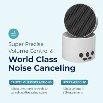 Portable Bluetooth Speaker & White Noise Machine - Sleep Aid