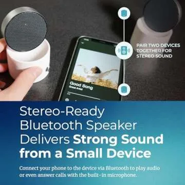 Portable Bluetooth Speaker & White Noise Machine - Sleep Aid