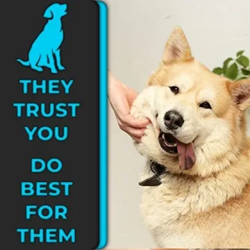 Upgraded H&H Pets Pin Comb for Dogs and Cats with Rubber Handle