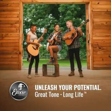 Elixir Acoustic Guitar Strings with NANOWEB Coating