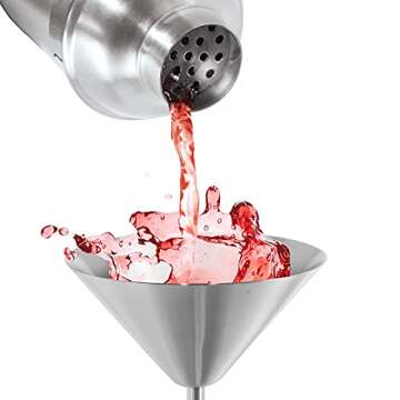 Oggi Stainless Steel Martini Glasses - 8oz, Set of 2 - Unbreakable Martini Glasses, Ideal Outdoor Martini Glasses for Boating, RV, Parties, Stylish Cocktail Glasses & Martini Glass Gift Set