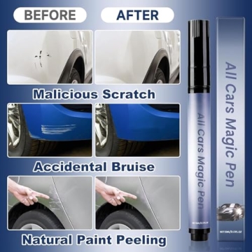 Magic Car Scratch Removal Pen - 2 Pack - Quick Repair Kit for Smooth Fixes and Protection