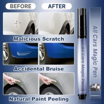 Magic Car Scratch Removal Pen - 2 Pack - Quick Repair Kit for Smooth Fixes and Protection
