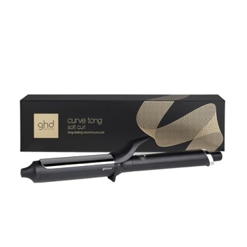 ghd Soft Curl Hair Curling Iron ― 1.25" Hair Curler, Professional Styling Tool with Safer-for-Hair Styling Tool Temperature, Perfect for Longer Hair or Voluminous Styles ― Black