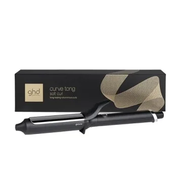 ghd Soft Curl Hair Curling Iron ― 1.25" Hair Curler, Professional Styling Tool with Safer-for-Hair Styling Tool Temperature, Perfect for Longer Hair or Voluminous Styles ― Black