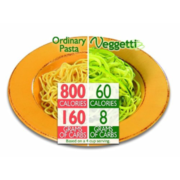 Ontel Veggetti Spiral Vegetable Cutter, Makes Veggie Pasta, As Seen on TV