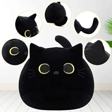 YOMOTREE Cat Plush Toy Pillow - Soft & Cuddly Gift