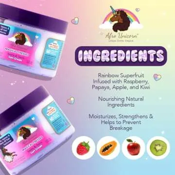 MAGICAL TRESSES’ by Afro Unicorn - Swirls & Twirls Curl Cream - Defining Hair Care for All Curl Te...