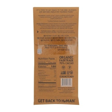 HU KITCHEN Hazelnut Coffee Dark Chocolate for Snack Lovers