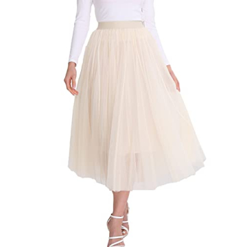 Elegant Women’s Tulle Skirt for Parties and Events