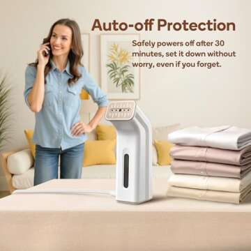 Newbealer 2in1 Steamer for Beginners - Travel Friendly