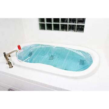 AquaPod Kit 2.0 Emergency Water Storage Bladder USA Made BPA Free Hurricane Survival Bathtub Drinkin...