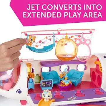 Littlest Pet Shop Pet Jet Playset for Kids 4+