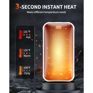 Rechargeable Hand Warmers - Portable Heat for All Ages