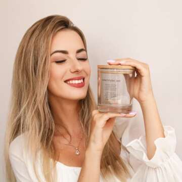 PureRejuva Gratitude Jar for Daily Affirmations and Happiness